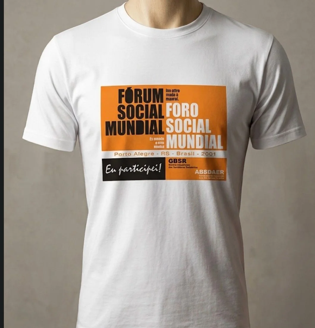 Camiseta do acervo iconografico